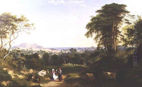 View of St. Helier with Fort Regent, 1833 - view 1