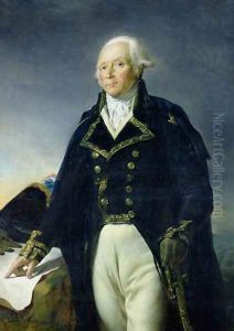 Portrait of Francois-Christophe Kellermann 1735-1820 c.1835