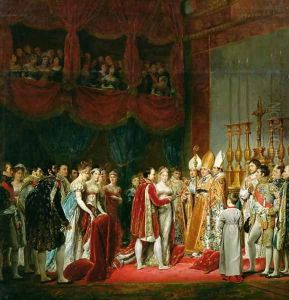 The Marriage of Napoleon I 1769-1821 and Marie Louise 1791-1847 Archduchess of Austria, 2nd April 1810, 1810 by Georges Rouget