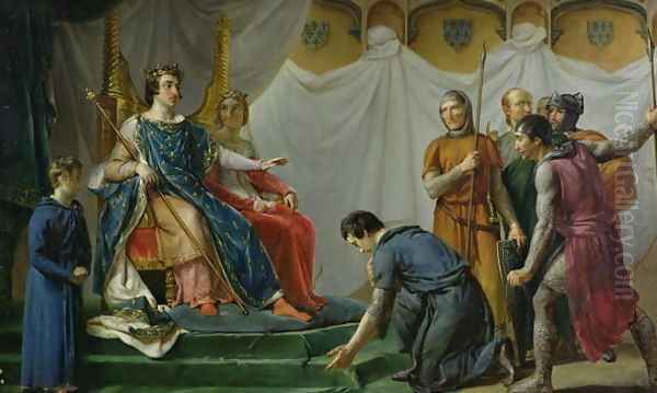 St. Louis 1214-70 Pardonning Mauclerc - view 1
