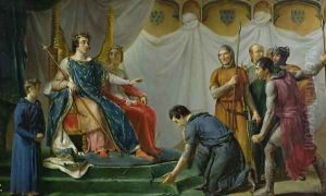 St. Louis 1214-70 Pardonning Mauclerc St. Louis 1214-70 Pardonning Mauclerc