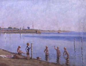 Boys at Waters Edge