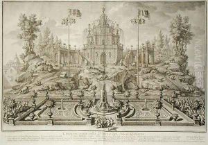 The Cuccagna, from Narrazione delle Solemni Reali Feste , engraved by Giuseppe Vasi 1710-82, published 1749 The Cuccagna, from Narrazione delle Solemni Reali Feste , engraved by Giuseppe Vasi 1710-82, published 1749