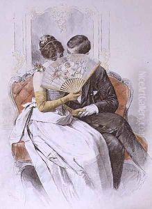 At the Ball, engraved by Richard Bong