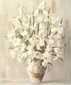 Lilies in a vase Lilies in a vase