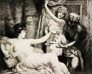 Herodias c.1878 by Albert Alexander Paul Rouffio