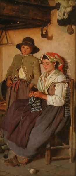 The knitter - view 1