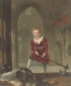 The prophesy of the Valiant Knight Archibald with the axe by Sir William Charles Ross