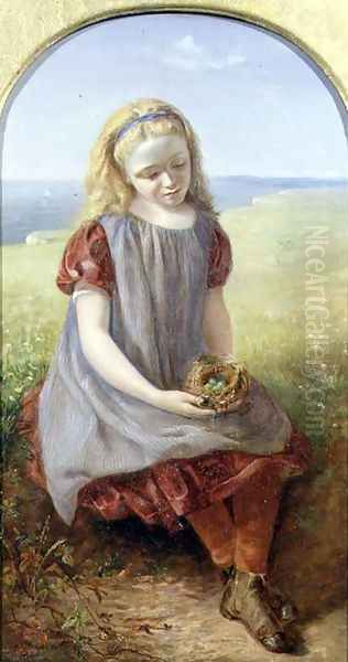 Girl with Birds Nest, 1866 - view 1