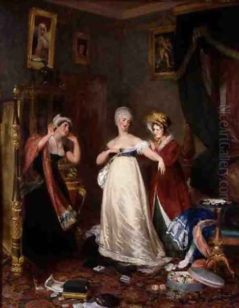 Casting Off the Widows Weeds, 1823 - view 1