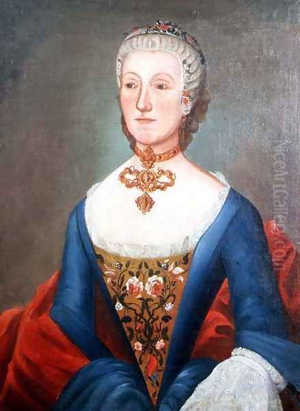 Portrait of Anne Elizabeth Amalie Berg - view 1
