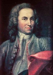 Johann Sebastian Bach 1685-1750 c.1715 by Johann Ernst Reutsch