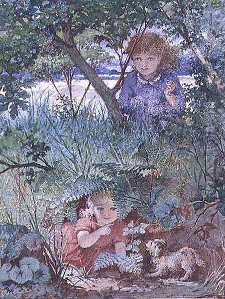 Hide and Seek, c.1880 - view 1