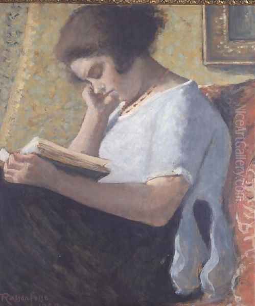 Young Girl Reading, 1920 - view 1