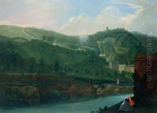 View towards Prior Park from the River, Bath - view 1