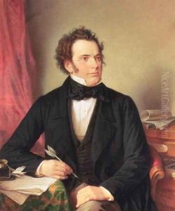 Franz Peter Schubert 1797-1828 by Wilhelm August Rieder