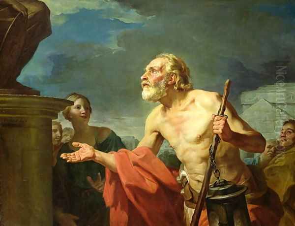 Diogenes Asking for Alms, 1767 - view 1