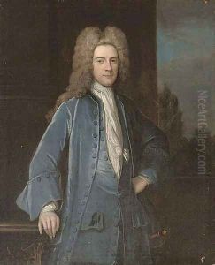Portrait of a gentleman, traditionally identified as Samuel Chetham (1676-1745), of Turton and Castleton, Lancashire, three-quarter-length