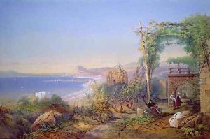 Castille and the Bay of Baia, Pozzuoli, 1866