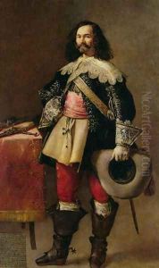 Don Tiburcio de Redin y Cruzat by Fray Juan Andres Rizi