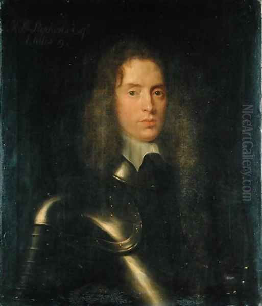 Portrait of Robert Stephens 1622-75 of Easton, Gloucestershire, 1641-42 - view 1