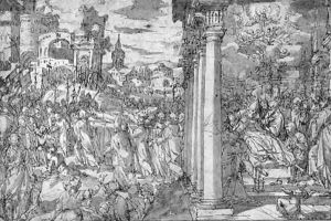 The death and burial of Saint Dionysus by Giovanni Battista della Rovere
