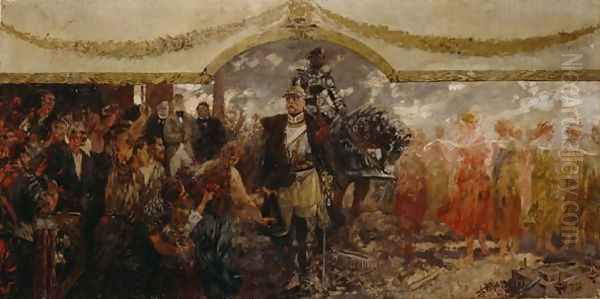 The People Render Homage to Bismarck, 1911 - view 1