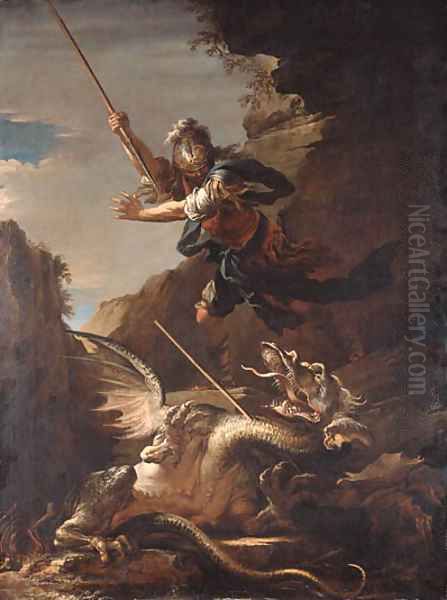 Saint George and the Dragon - view 1