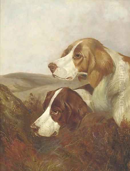 A brace of pointers - view 1