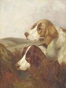A brace of pointers by Colin Graeme Roe