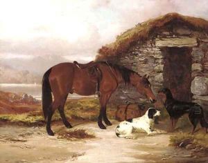 Waiting for the keeper by Colin Graeme Roe