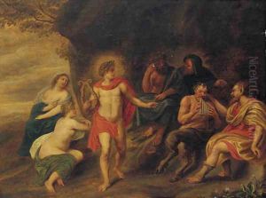 Apollo and Marsyas by (studio of) Rubens, Peter Paul