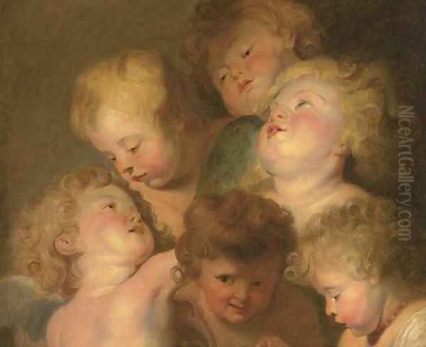 A study of putti - view 1