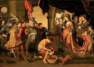 Queen Thomyris with the head of King Cyrus