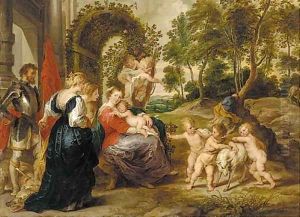The Virgin of the Rose Garden