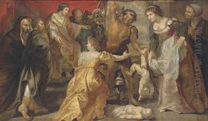 The Judgement of Solomon 3 by (studio of) Rubens, Peter Paul