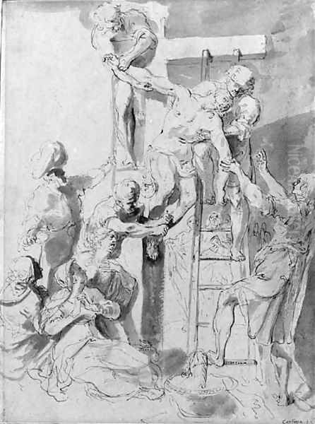 The deposition from the cross - view 1