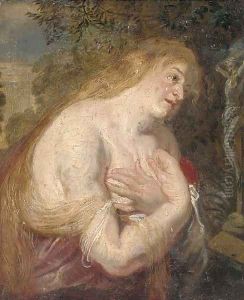 The Penitent Magdalen by (studio of) Rubens, Peter Paul