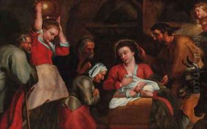 The Adoration of the Shepherds by (studio of) Rubens, Peter Paul