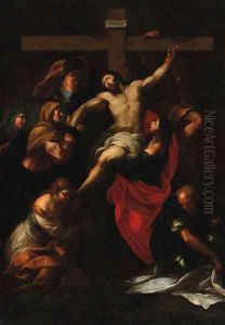 The Descent from the Cross 2 by (studio of) Rubens, Peter Paul