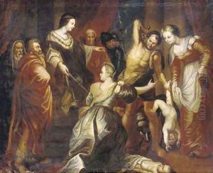 The Judgement of Solomon 4 by (studio of) Rubens, Peter Paul