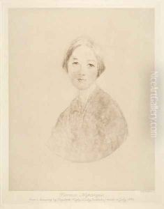 Florence Nightingale, engraved by Emery Walker, 1846 by Elizabeth Rigby (Lady Eastlake)