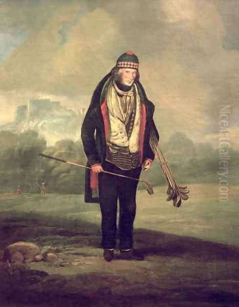 Caddie Willie at Bruntsfield, Edinburgh, 1824 - view 1