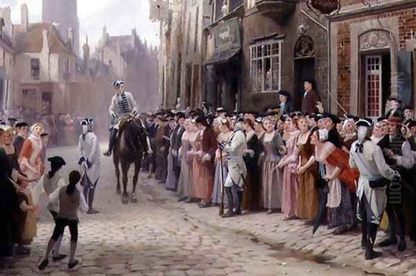 Awaiting His Majestys Arrival, 1888 - view 1