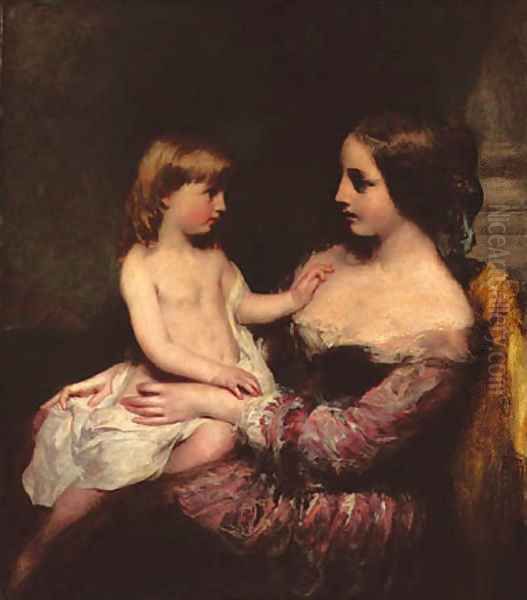A Mother and Child - view 1
