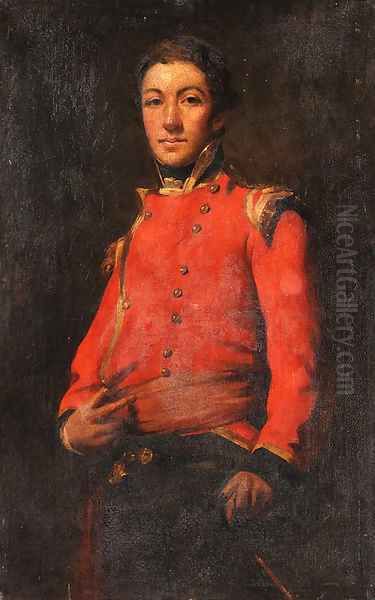 Portrait of an Officer in Uniform - view 1