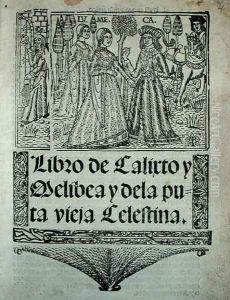 Title page of The Book of Calixto, Melibea and the Old Prostitute Celestina, 1541