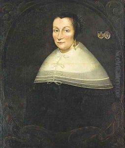 Portrait of a lady by Jan Albertsz. Rootius