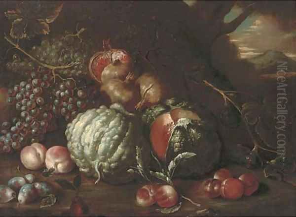 Pomegranates - view 1