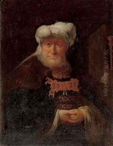 Portrait of a gentleman as an Oriental